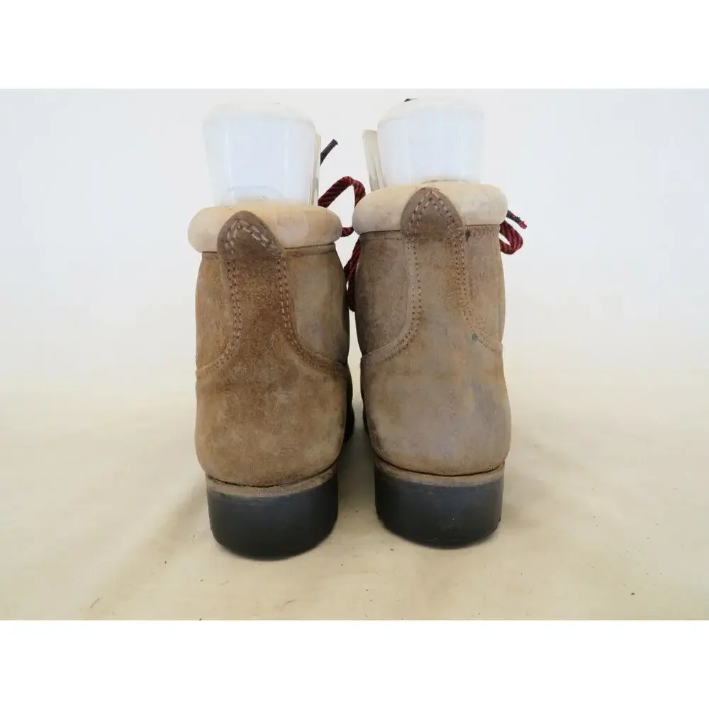 Vasque Brown Suede Laces Mountaineering Hiking Boots Mens Size 6.5 D